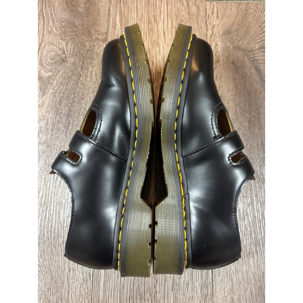 Dr. Martens 12916 Shoes Womens Size 7 Leather Double Strap Mary Jane Flats - Picture 9 of 13